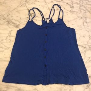 OLD NAVY strappy tie tank